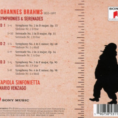 Brahms: Symphonies Nos. 1-4. Serenades Nos. 1 & 2 | Johannes Brahms, Mario Venzago