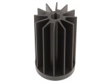 Radiator LED Rotund Negru 45x68mm STAR LED