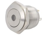 Comutator Anti-Vandalism Roșu IP65 2A 36VDC