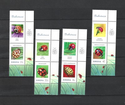 ROMANIA 2024 - BUBURUZE, VINIETA 2, MNH - LP 2470 foto