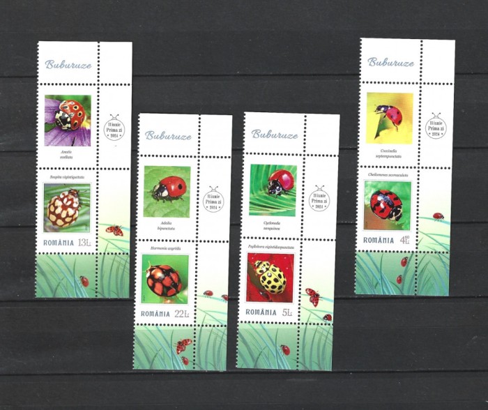 ROMANIA 2024 - BUBURUZE, VINIETA 2, MNH - LP 2470
