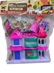 Casuta de joaca pentru papusi cu accesorii