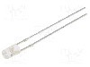 Dioda LED, 3mm, ro&amp;#351;ie, 500...750mcd, 12...20mA, 5V, OPTOSUPPLY - OSR5PA3HE1B-5V