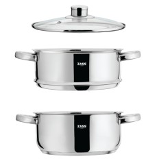 Set Oale de gatit sub Aburi din Inox Zass Gourmet ZG-SSS 01 ProDesign DailyAppliances