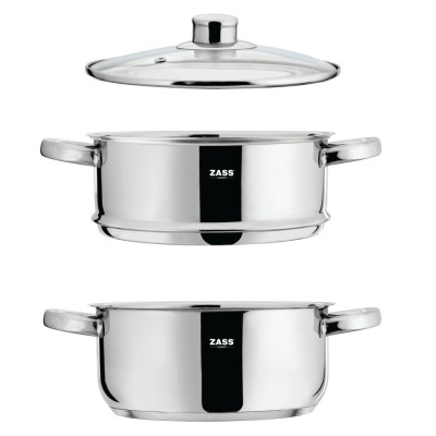 Set Oale de gatit sub Aburi din Inox Zass Gourmet ZG-SSS 01 ProDesign DailyAppliances foto