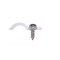 Set 10 Cleme fixare cu surub, 10mm, Transparent
