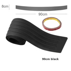 bandou silicon / gumat protectie bara auto foto