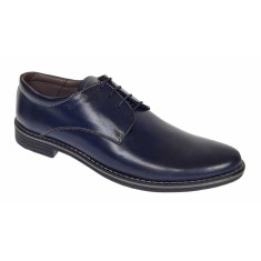 Pantofi casual barbati din piele naturala Bleumarin GKR 859BLM