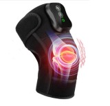 Aparat Masaj Genunchi 3 in 1, Umeri, Coate, Picioare, Glezne, Vibratii, Incalzire, Acumulator 5000 mAh, Portabil, Dureri Articulare