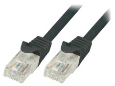 Cablu Patch Cord UTP Cat6 Negru 7,5m