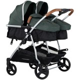 Cumpara ieftin Carucior gemeni Chipolino Duo Smart 2 in 1 basil