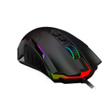 Mouse gaming T-Dagger Beifadier negru iluminare RGB