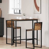 vidaXL masă Lemn vechi 100 x 40 x 100,5 cm Lemn ingineresc și oțel 873742