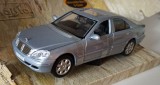 Macheta Mercedes Benz S500 W220 1998 silver - Maisto 1/26