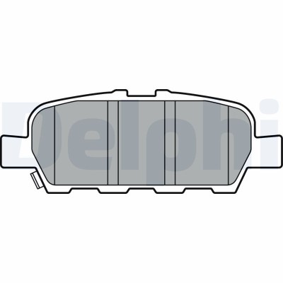 DELPHI LP3375 set placute frana,frana disc foto