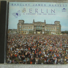 BARCLAY JAMES HARVEST - Berlin A Concert For The People - C D Original