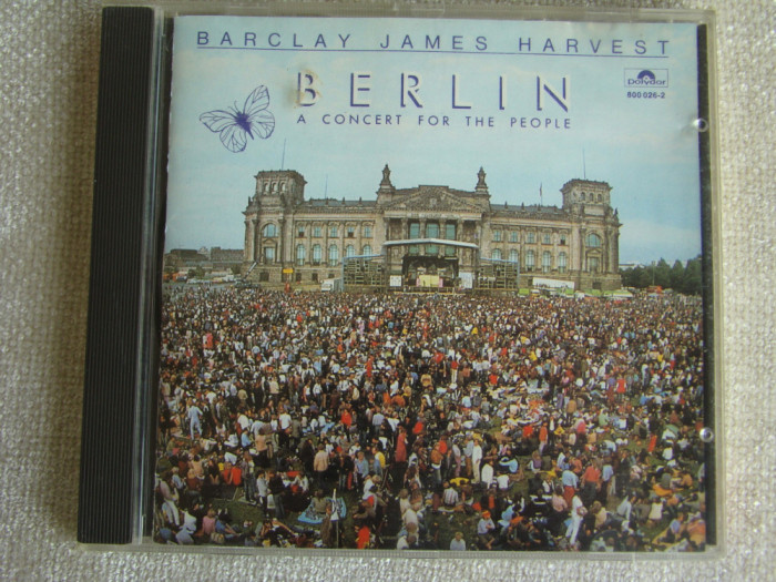 BARCLAY JAMES HARVEST - Berlin A Concert For The People - C D Original