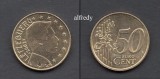 LUXEMBURG 2002, 50 euro centi