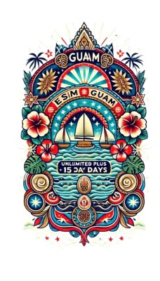 eSIM Guam, Unlimited Plus, 15 Days foto