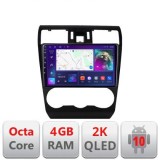 Navigatie Subaru Subaru Forester Impreza XV 2013 2013 C-062 Android Octa Core Ecran 2K QLED GPS 4G 4+32GB 360 KIT-062+EDT-E409-2K CarStore Technology