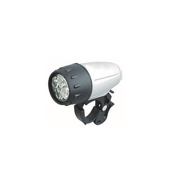 Far pentru bicicleta Syncromate Coter, 5 LED-uri Albe Super Bright 3 Baterii AAA