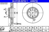 Disc frana ATE 24.0128-0216.1