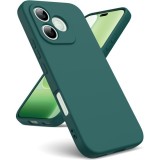 Husa Compatibila cu Honor 600 Lite, TPU Verde Inchis, Slim Soft Touch, Anti-Soc, ALC Mobile