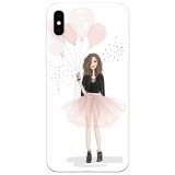 Husa silicon pentru Apple Iphone XS, Happy Aniversary