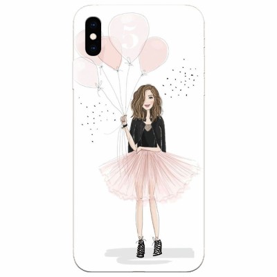 Husa silicon pentru Apple Iphone XS Max, Happy Aniversary foto