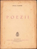 C739 Poezii de Otilia Cazimir, 1939, Fundația pentru Artă și Literatură Regele Carol II, București
