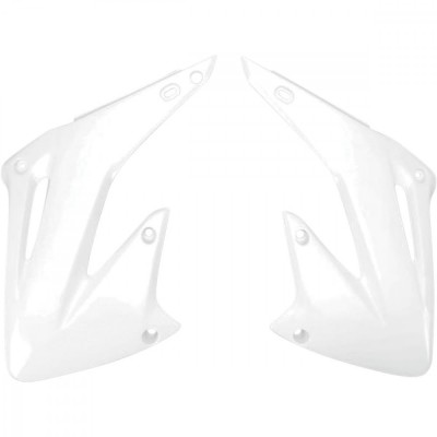 Laterale radiator Honda CR125+250/02-07,albe Cod Produs: MX_NEW 1223129PE foto