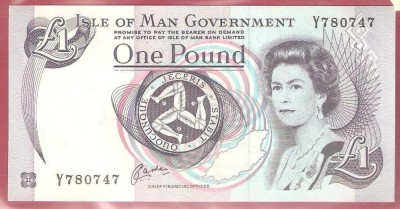 INSULA MAN 1 POUND. UNC. foto