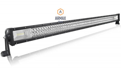 Proiector Led Bar Drept Armax 132 Cm 675w 12v - 24v Offroad foto