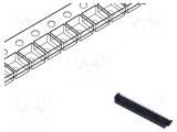 Conector PCB-PCB mamă 50 pini 1,27mm SFM argintat SAMTEC
