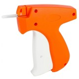 Pistol de agatat etichete AG163, plastic si otel, portocaliu