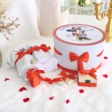 Cumpara ieftin Trusou Botez cu 8 Piese Imprimat, Minnie Mouse, Culoare Rosu - BAB101