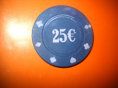 HOPCT JETON CASINO/CAZINO NR 32 -25 EURO foto