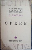 Opere - G. Bacovia (carte semnata si numerotata)