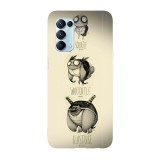 Husa compatibila cu Oppo A77 model Squirtle evolutions Tenebrism Style, Silicon, TPU, Viceversa, Transparent, Carcasa