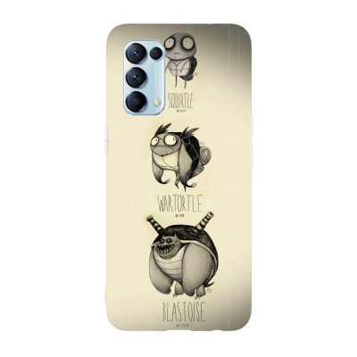 Husa compatibila cu Oppo Find X5 model Squirtle evolutions Tenebrism Style, Silicon, TPU, Viceversa foto