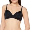 Sutien fara armatura pentru femei DIM Invisifree Triangle, negru, 75B - OUTLET