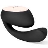 Lelo-Ida Wave Massager pentru Cuplu, Negru-Silicon, 10 Trepte, App