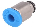 Racord Push-in Filetat M3 6bar 80&deg;C