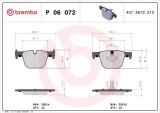 BREMBO P 06 072 PRIME LINE set placute frana,frana disc