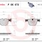 BREMBO P 06 072 PRIME LINE set placute frana disc