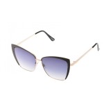 Ochelari de soare ALDO negri, INHAM 970, din metal