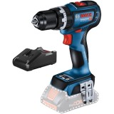 Bosch GSB 18V-90 C + GAL 18V-40 - Masina de gaurit si insurubat cu percutie fara acumulatori Li-Ion 18 V - Ah 64 Nm + Incarcator acumulatori