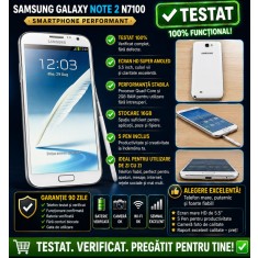 Telefon mobil Samsung Note 2 N7100 utilizat