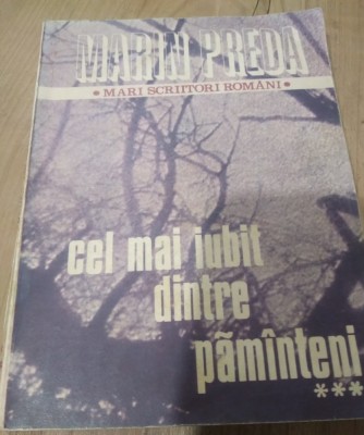 Carte 1112 MARIN PREDA CEL MAI IUBIT DINTRE PAMANTENI foto