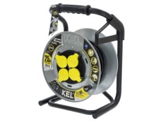 Prelungitor alimentare KEL 3x1,5mm2 25m 4 prize negru 16A